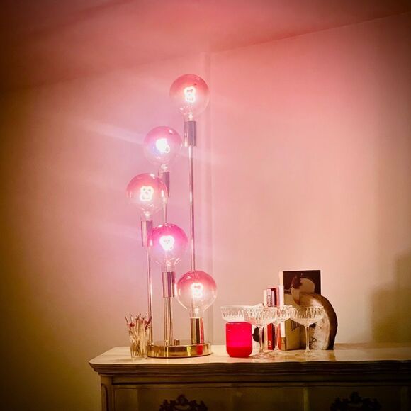 ♥️ Mid Century Modern Cascade lamp attributed to Robert Sonneman, brass - Picture 7 of 14